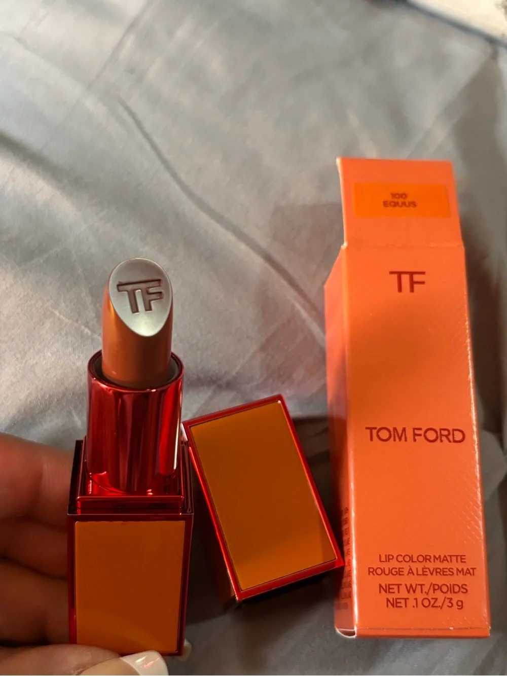 TOM FORD Lip Color Matte Lipstick – #100 Equus – 3g / 0.1 oz – New in Box